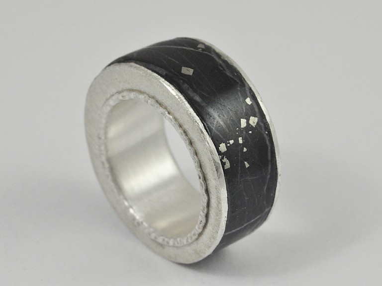 Ring, Silber 925, Stein