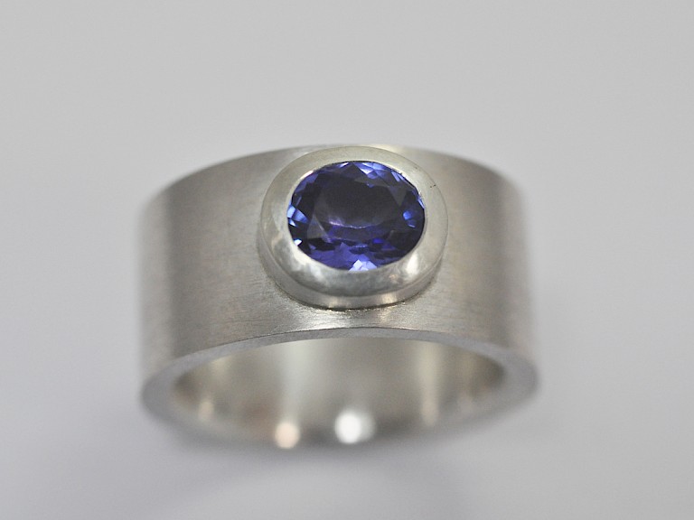 Ring, Silber 925, Tansanit